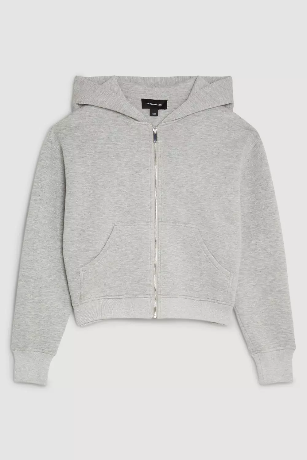 Premium Scuba Zip Hoodie Karen Millen